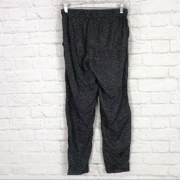 Susina Gray Dainty Floral Rayon Sleep Lounge Pants - Picture 5 of 7